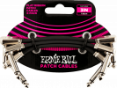 Ernie Ball 6220 Flat Ribbon  patch Pack de 3 coudé fin & plat 7,5cm