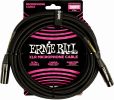 Ernie Ball 6392 XLR mâle/XLR fem 6m noir Gaine Tissée