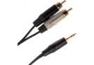 Quiklok MINIJACK STEREO / 2 RCA JUST 3M