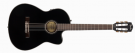 Fender CN-140SCE NYLON BLACK W/CASE WN    