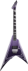 ESP EALEXIHEXED Alexi Laiho Purple Fade Satin w/ Ripped Pinstripes
