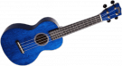Mahalo MH2-TBU UKULELE Concert ukulele hano 2 trans blue