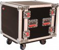 Gator FLIGHTCASE G-TOUR 10 UNITES RACKS AVEC ROULETTES