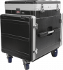 Gator FLIGHTCASE GRC 22 UNITES RACKS STANDARDS	AVEC ROULETTES