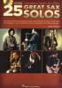 Hal Leonard Partition+CD - 25 Great Sax Solos