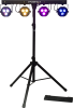 Algam Lighting STAGEBAR-II Projecteurs à LED 2-en-1 sur pied et pédalier