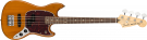 Fender MUSTANG® BASS PJ PLAYER Pau Ferro, Aged Natural