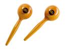 Meinl Percus MARACAS MEINL RONDS AMBRE