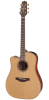 Takamine P3DC-LH Dreadnought - Cutaway - Electro - Gaucher