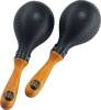 Meinl Percus MARACAS MEINL OVALES PLASTIQUE NOIR
