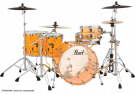 Pearl Drums Batterie Crystal Beat Tangerine Glass 22 4 FUTS