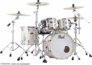Pearl Drums Batterie Session Studio Select Fusion 20 4 fûts - nicotine white marine pearl