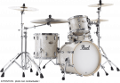 Pearl Drums Batterie Session Studio Select Jazzette 18 - 3 fûts - nicotine white marine pearl