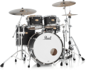 Pearl Drums Rock 22" 4 fûts - GyroLock-L Premium Matte Black Mist 