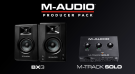 M-Audio Interface MTRACK Solo et enceintes BX3D3 