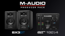 M-Audio Interface AIR192X4 et enceintes BX3D4-BT