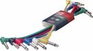 Stagg SPC010L E 6 câbles de patch mono