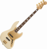 Squier 40th Anniversary Jazz Bass®, Gold Edition LR Gold Anodized Pickguard, Olympic White 